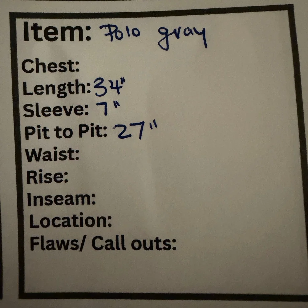 Polo Ralph Lauren Polo Shirt 2XLT Gray Purple Pony Tall Big‎ & Tall